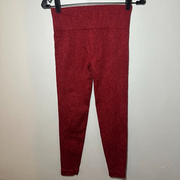 Gymshark Flex High-Waisted Leggings – Red Marl (Size M) - Picture 8 of 10